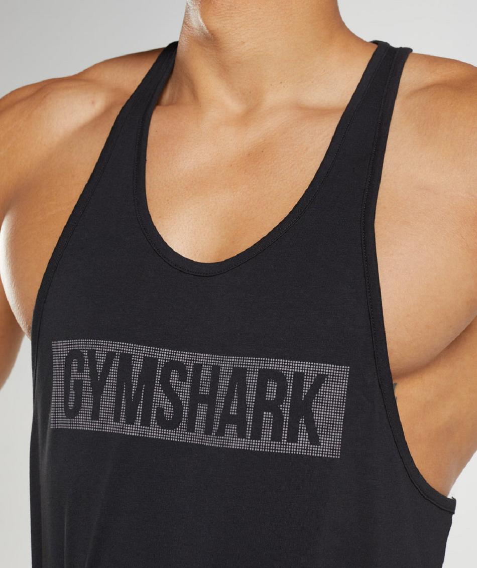 Stringers Gymshark Block Hombre Negras | CO 3556ILH